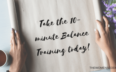 My Epic Fail: The 10-minute Balance Training for Women Fixed