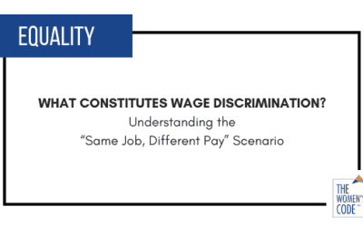 What Constitutes Wage Discrimination? Understanding the “Same Job, Different Pay” Scenario